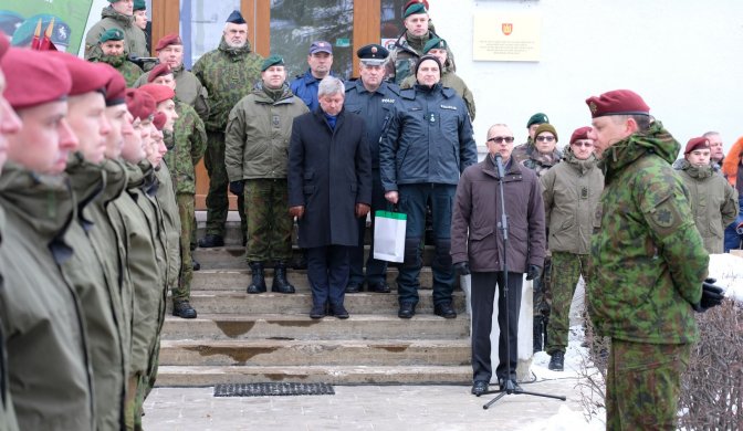 Rokiškyje pradėjo veikti naujas Lietuvos kariuomenės padalinys