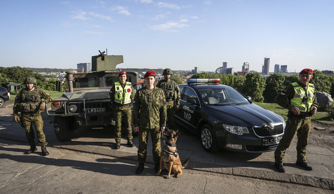 Dėmesio! Skelbiama atranka į Karo policijos įgulas!