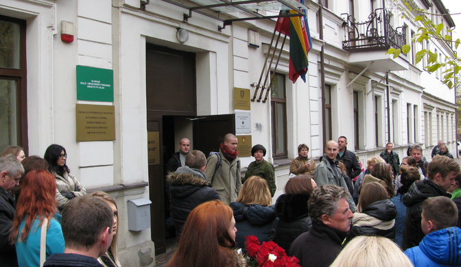 Pirmasis 2019 m. šauktinių išvykimas į tarnybą