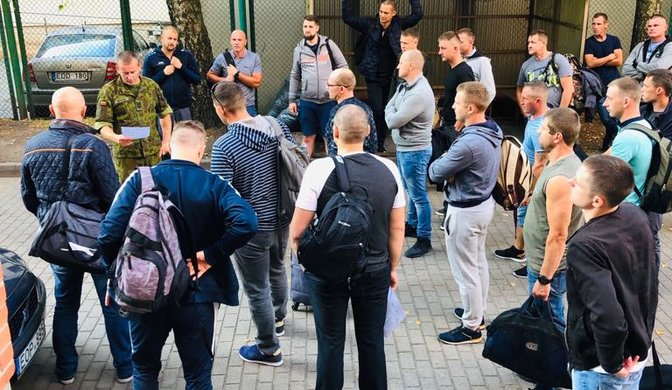 Dragūnų batalionas sulaukė didžiausio rezervo karių skaičiaus