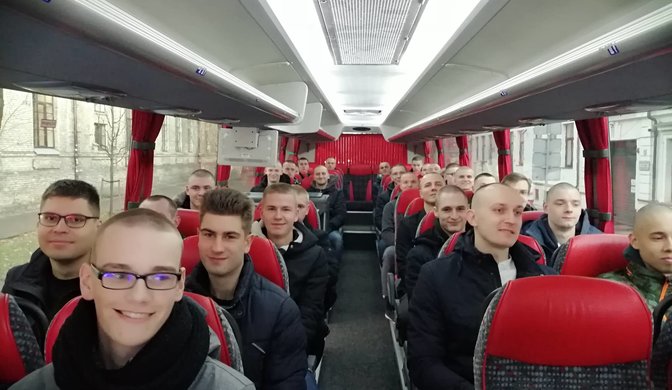 Rukloje ir Alytuje tarnybą pradeda per 300 jaunuolių!