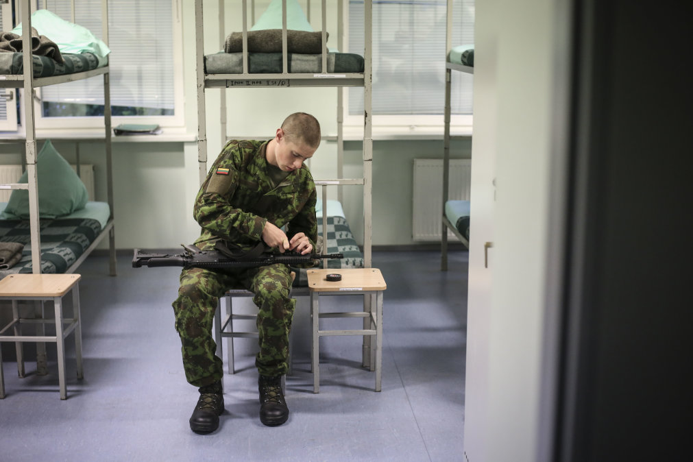 Baigiamas 2019 metų šaukimas į nuolatinę privalomąją pradinę karo tarnybą 
