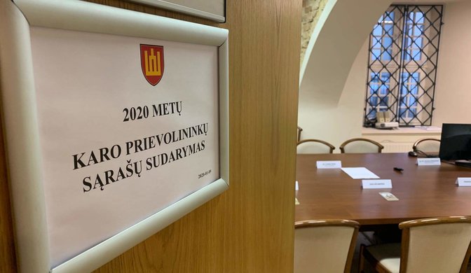 Bus sudaromi 2020 m. šaukiamųjų atlikti nuolatinę privalomąją pradinę karo tarnybą sąrašai