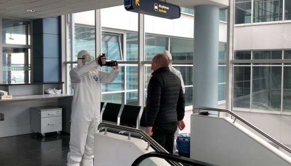 Lietuvos kariuomenėje taikomos viruso plitimo prevencijos priemonės, kariai padeda civilinėms... - 1