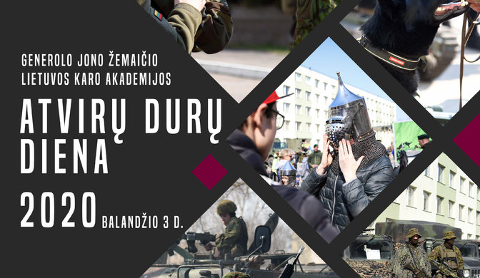 Generolo Jono Žemaičio Lietuvos karo akademijoje atvirų durų diena!