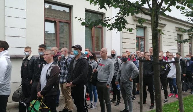 Pasipildė šauktinių gretos Rukloje