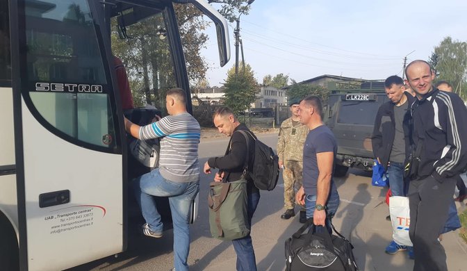 "...praėjus daugiau nei 20 metų - aš vėl čia, tame pačiame kariniame dalinyje"