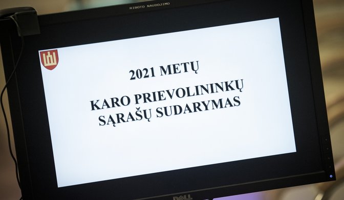 Sudaryti 2021 m. šaukiamųjų į nuolatinę privalomąją pradinę karo tarnybą sąrašai, jie viešai...