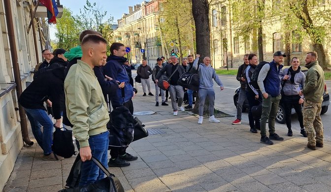 Aktyviojo rezervo kariais sustiprintas Kęstučio batalionas