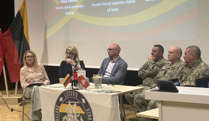 Lietuvos kariuomenė stiprina ryšius su Norvegijos lietuvių bendruomene