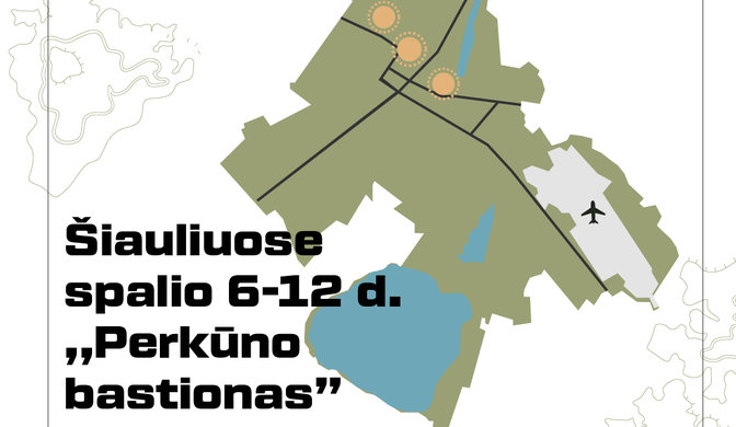 Spalio 6–12 d. Šiauliuose vyks karinės pratybos „Perkūno bastionas 2025“