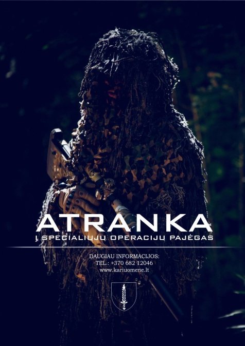 Registracija į artimiausią SOP ATRANKĄ