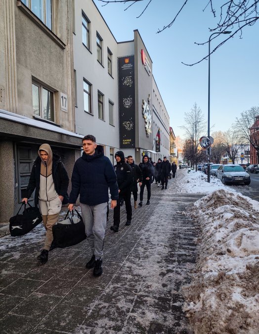 Pirmieji šiais metais – daugiau nei 150 jaunuolių savo noru pradeda tarnybą