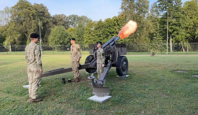 160 jaunuolių pradėjo tarnybą Brigados generolo Motiejaus Pečiulionio artilerijos batalione
