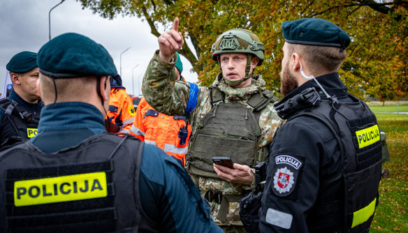 Klaipėdos regione baigėsi didžiausios komendantinės pratybos: tikrinta, kaip valstybė veiktų... - 8
