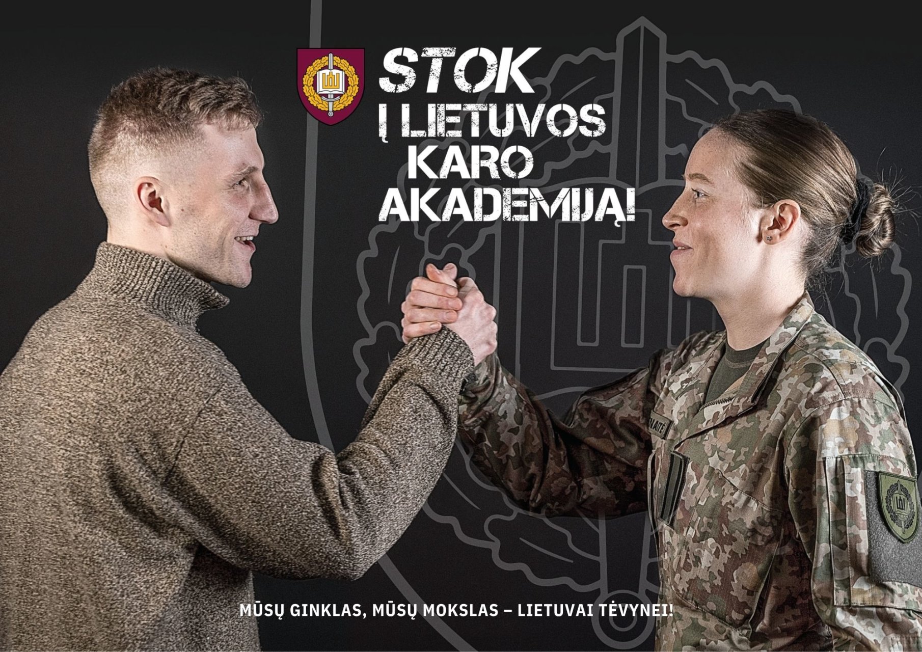 Studijos karo akademijoja Studijos Generolo Jono Žemaičio karo akademijoja